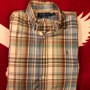 Ralph Lauren Custom Fit Button Up Size: S